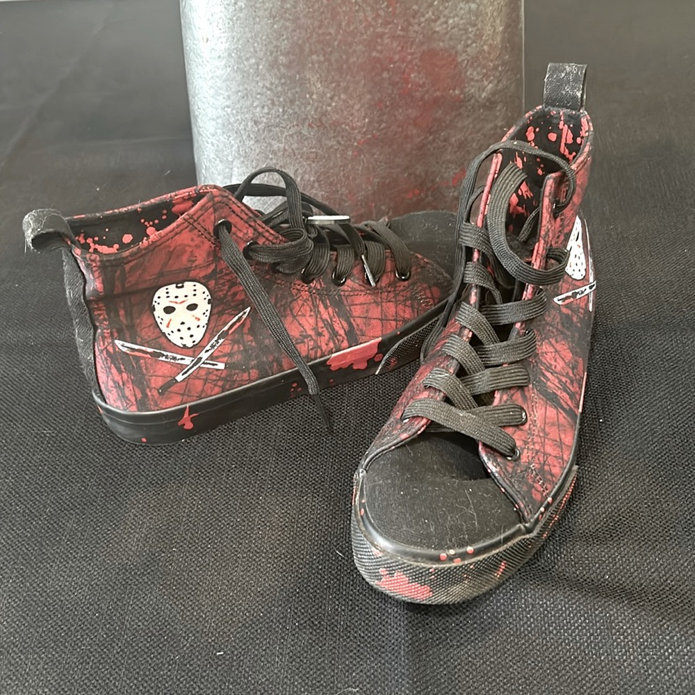 GROUND UP… Friday the 13th High-tops